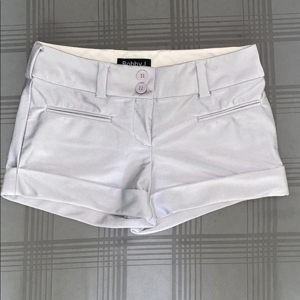 Cute Silver Shorts
